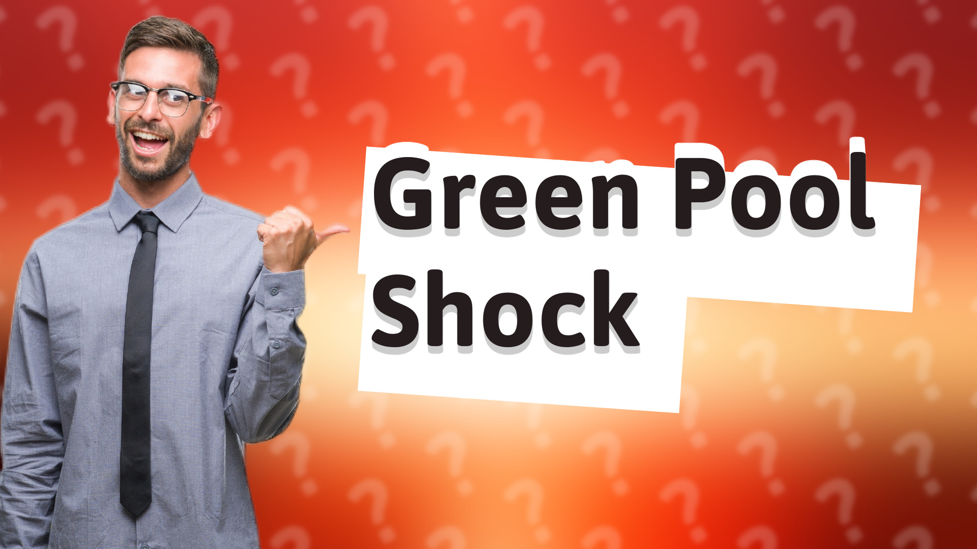 Green Pool Shock