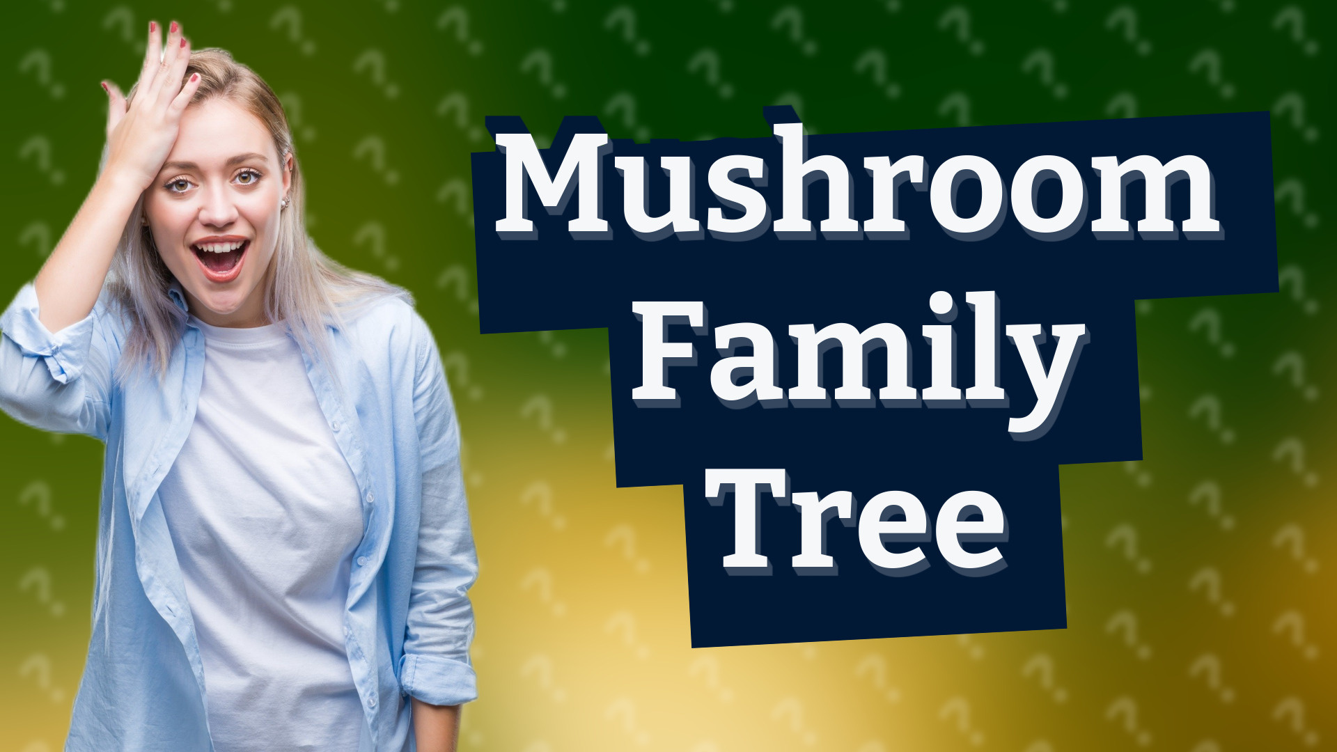 Mushroom Family Tree