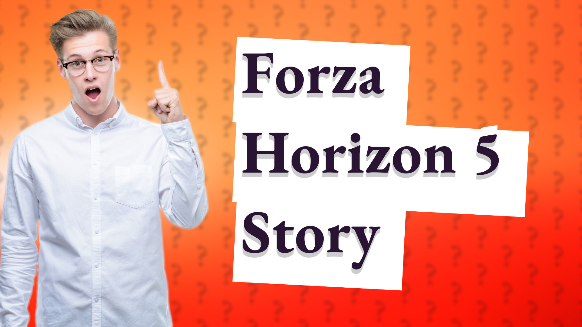 Forza Horizon 5 Story