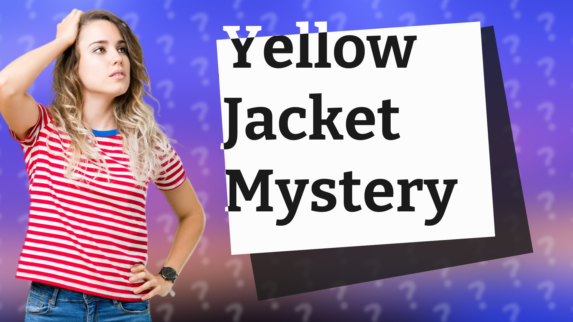 Yellow Jacket Mystery
