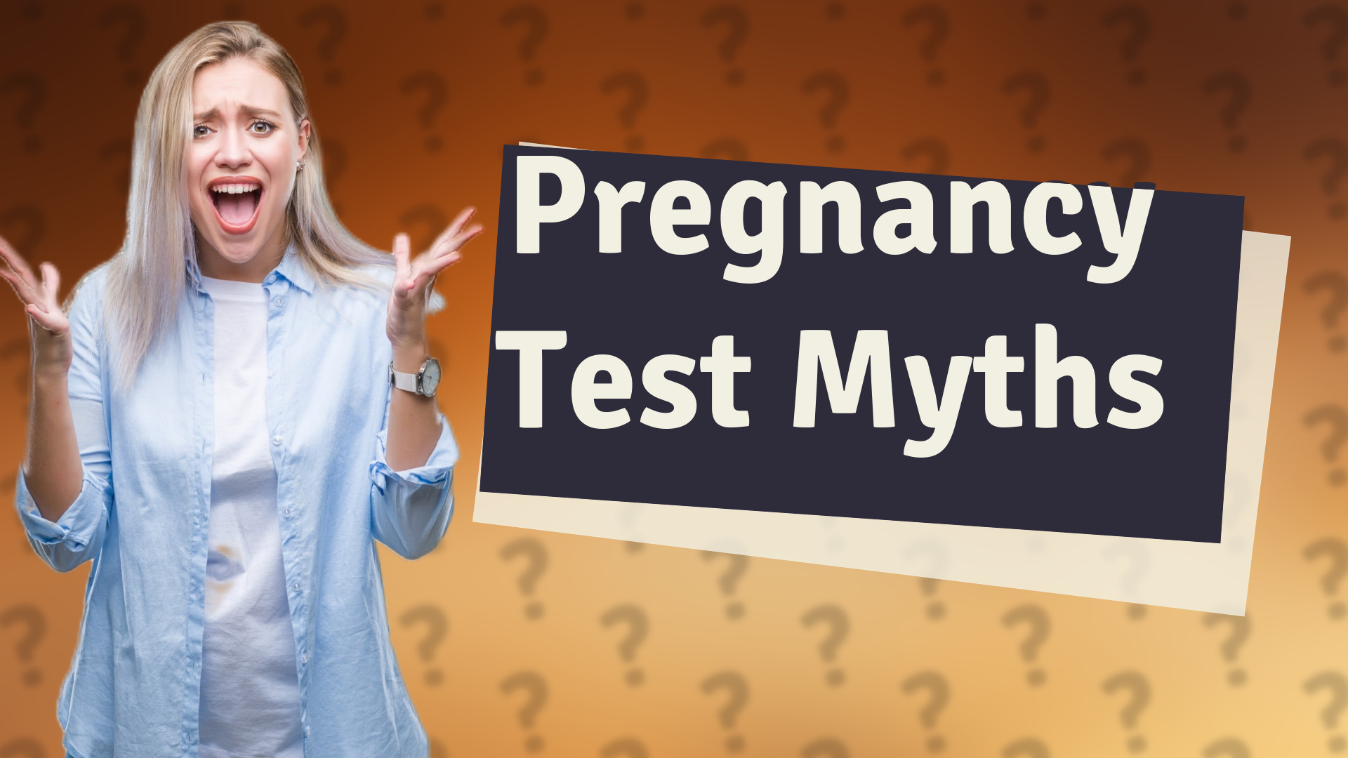 Pregnancy Test Myths