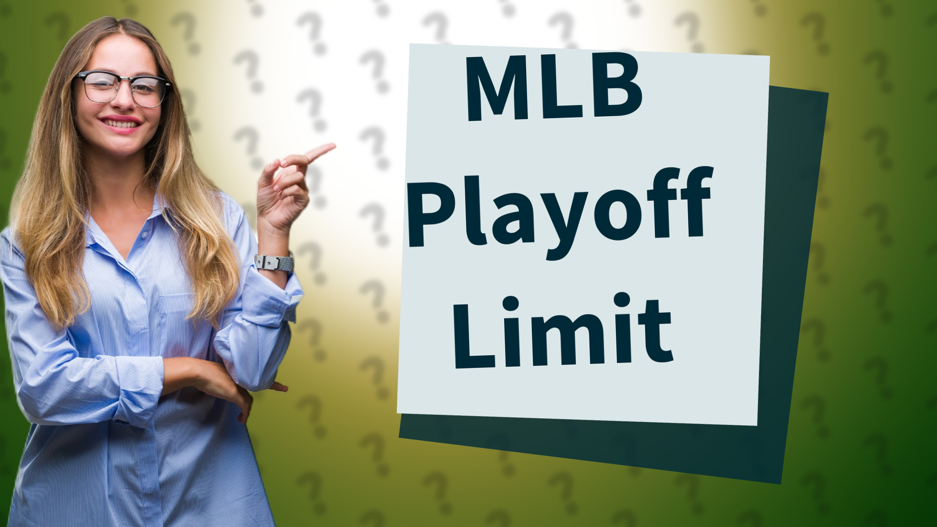 MLB Playoff Limit
