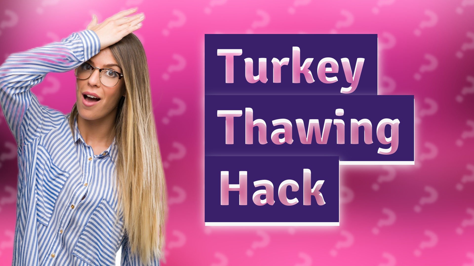 Turkey Thawing Hack