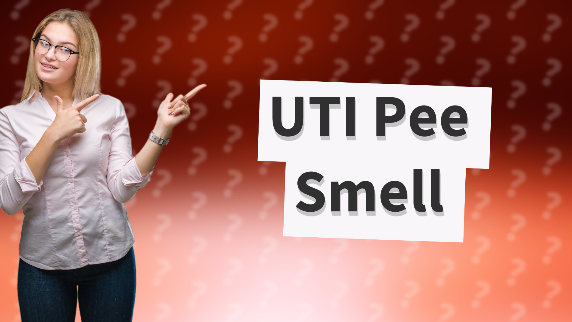 UTI Pee Smell