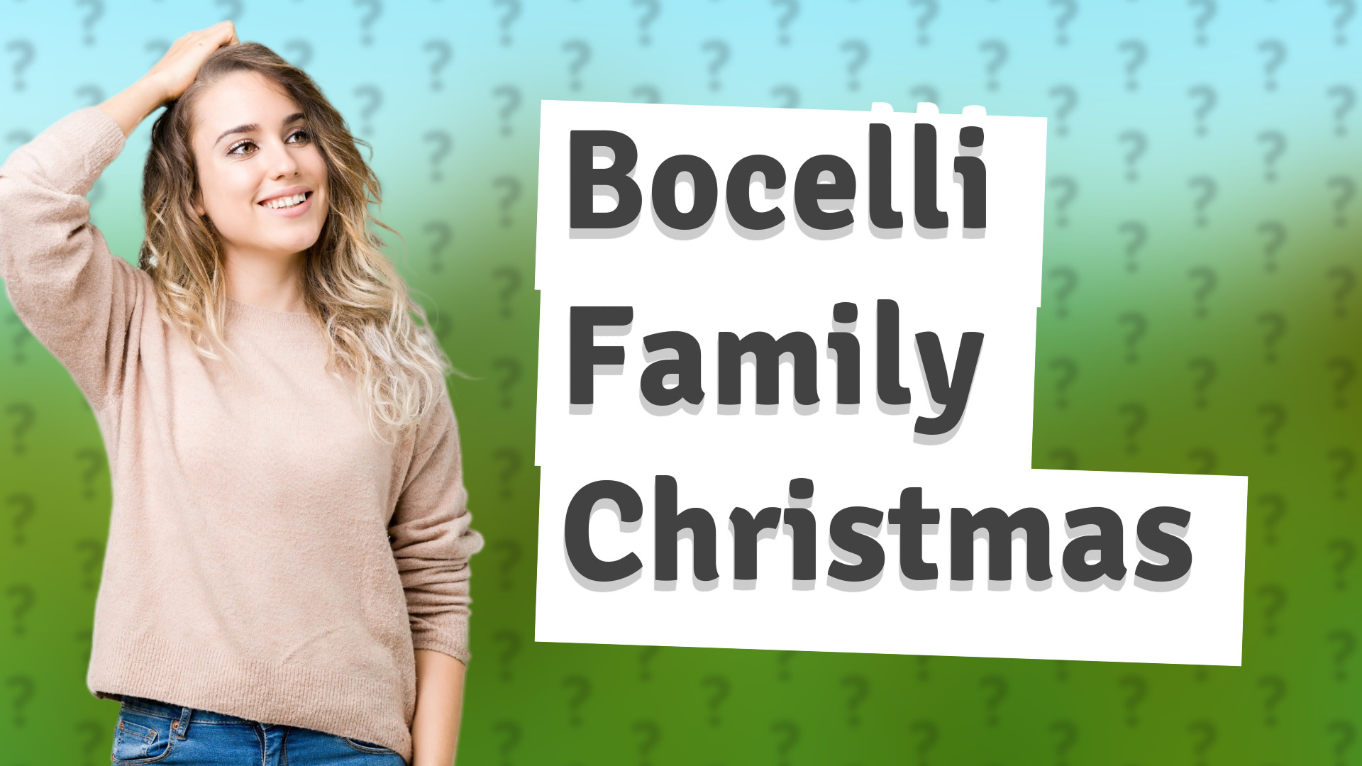 Bocelli Family Christmas