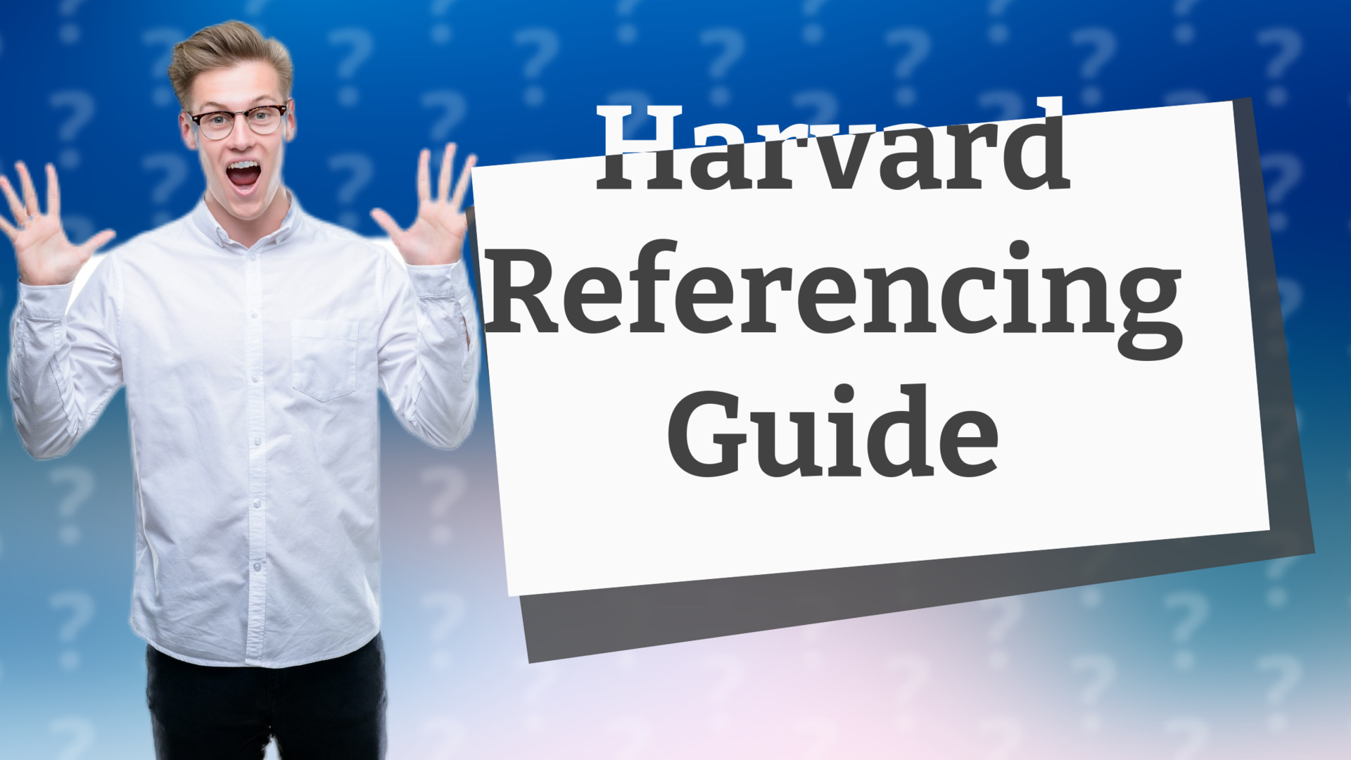 Harvard Referencing Guide