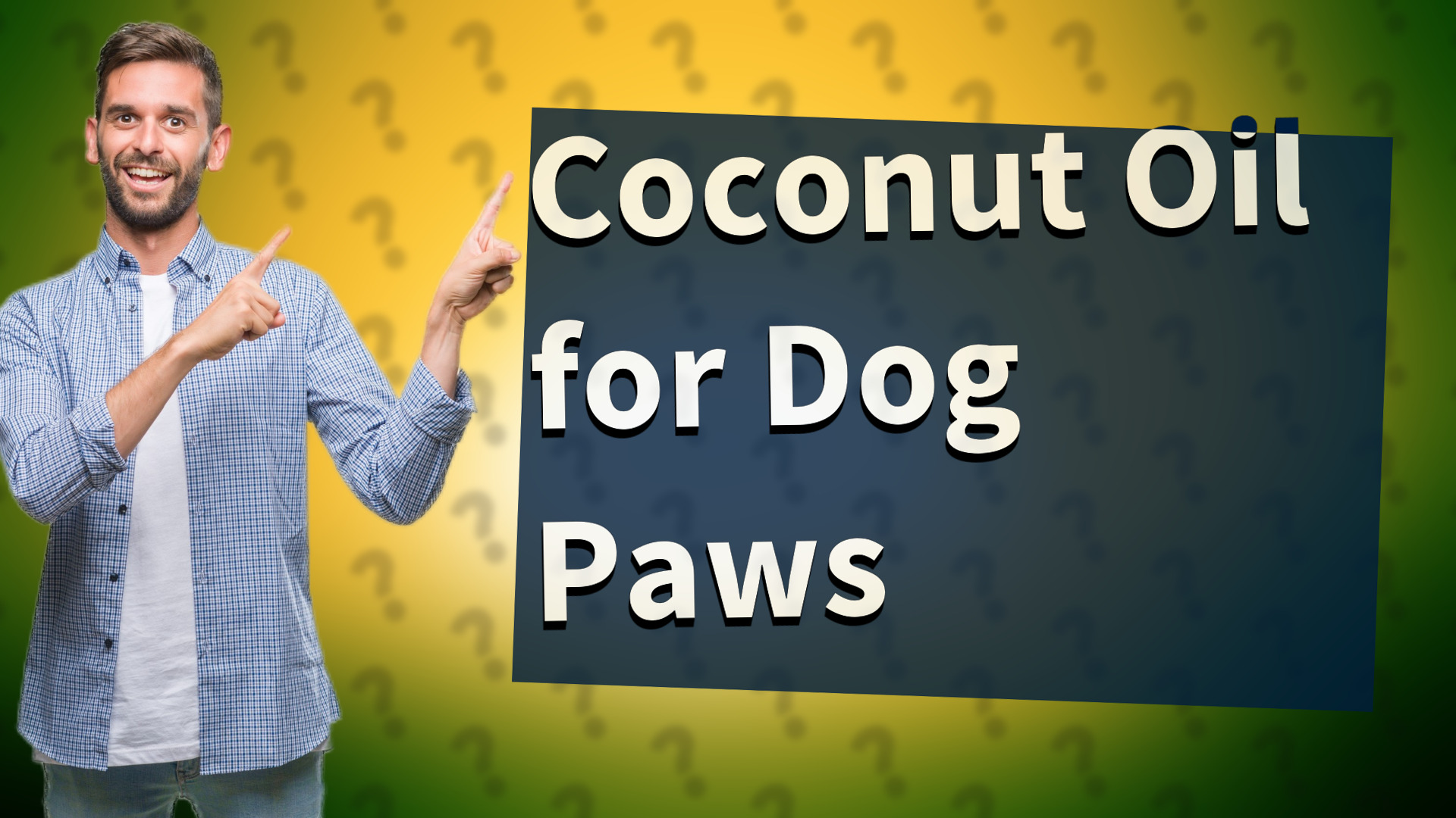 Coconut Oil for Dog Paws