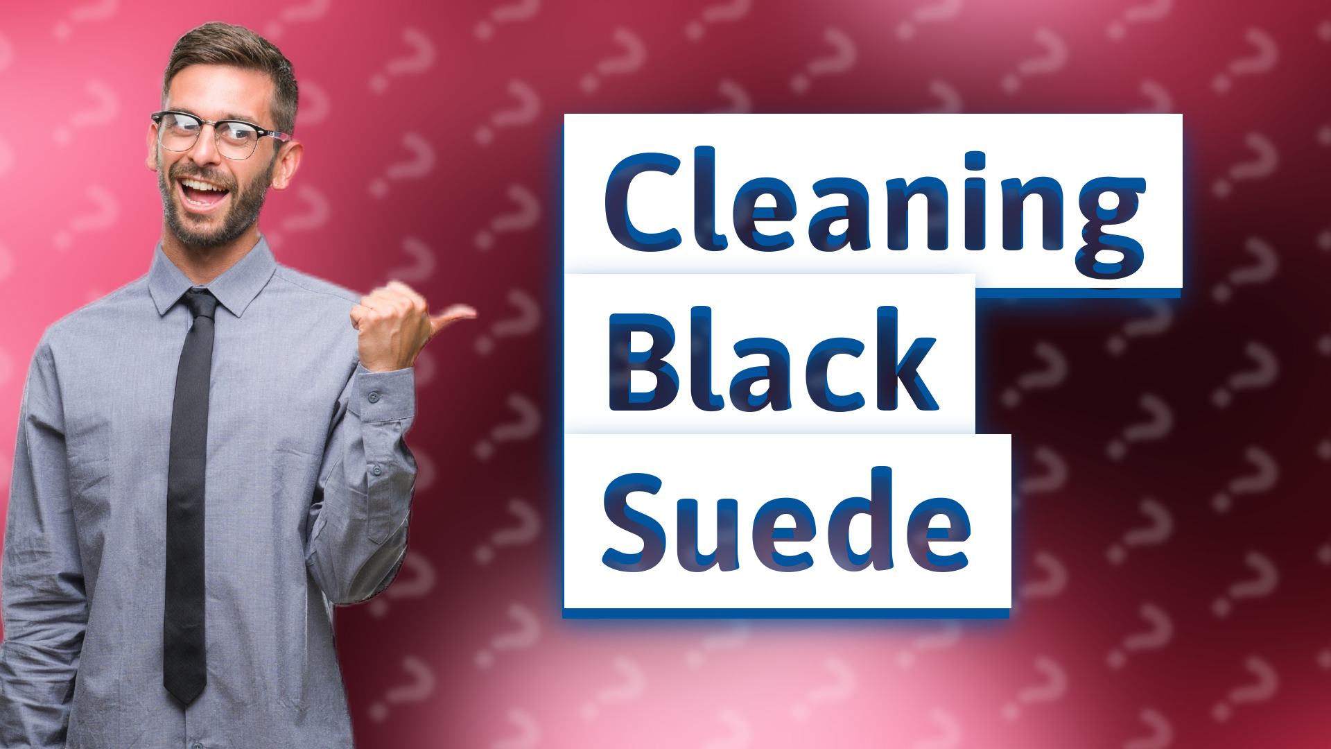 Cleaning Black Suede