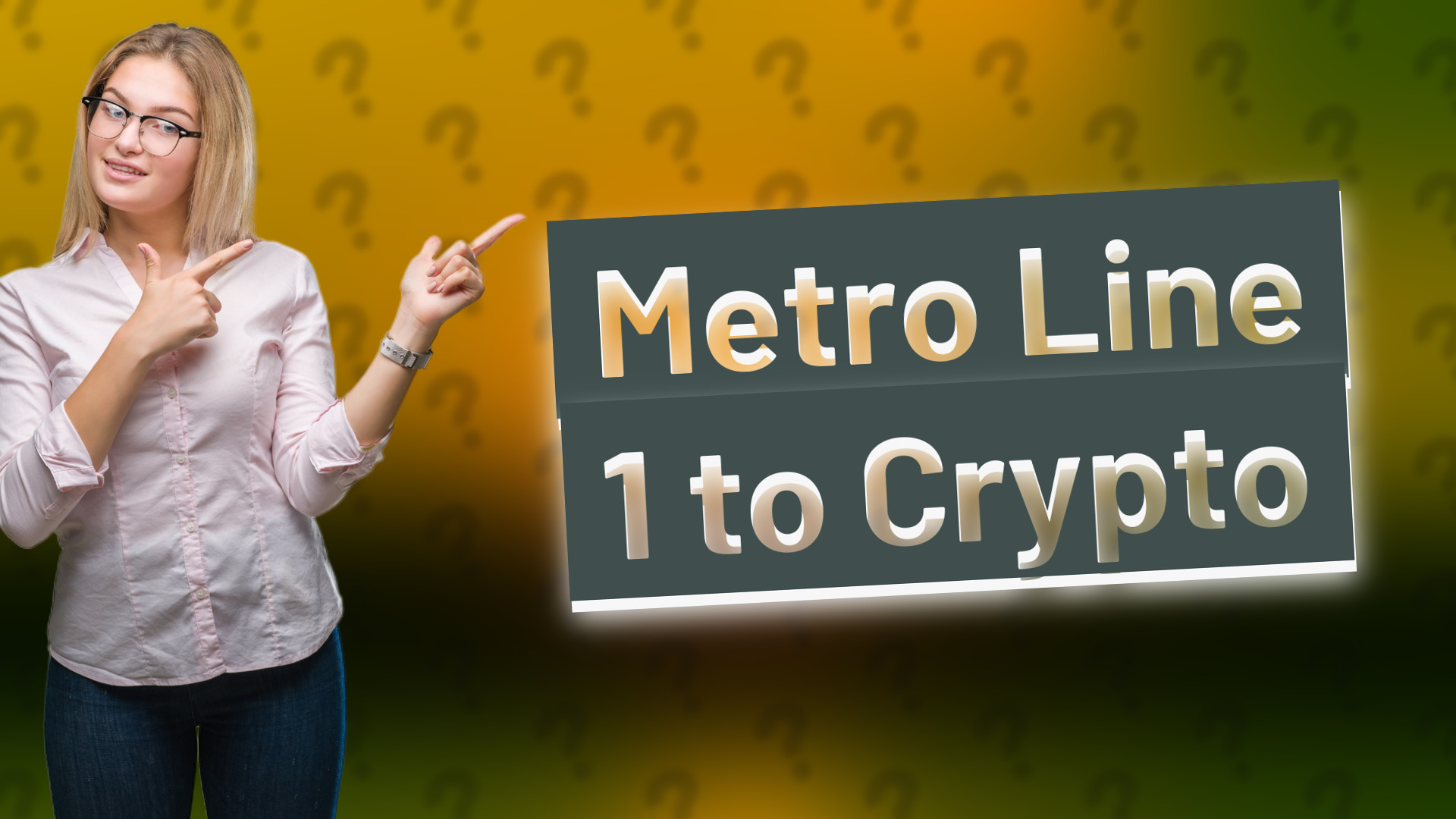 Metro Line 1 to Crypto