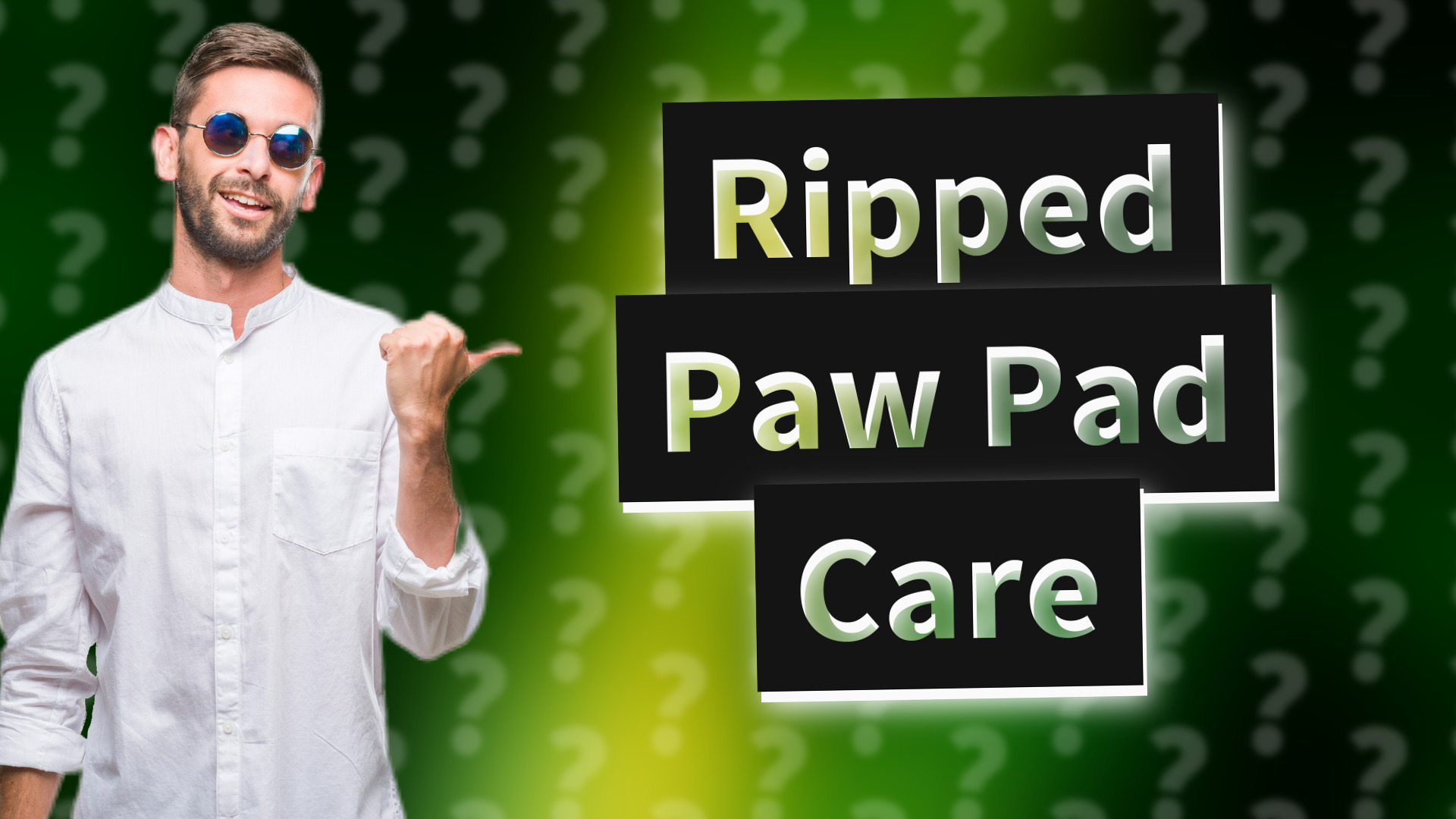 Ripped Paw Pad Care