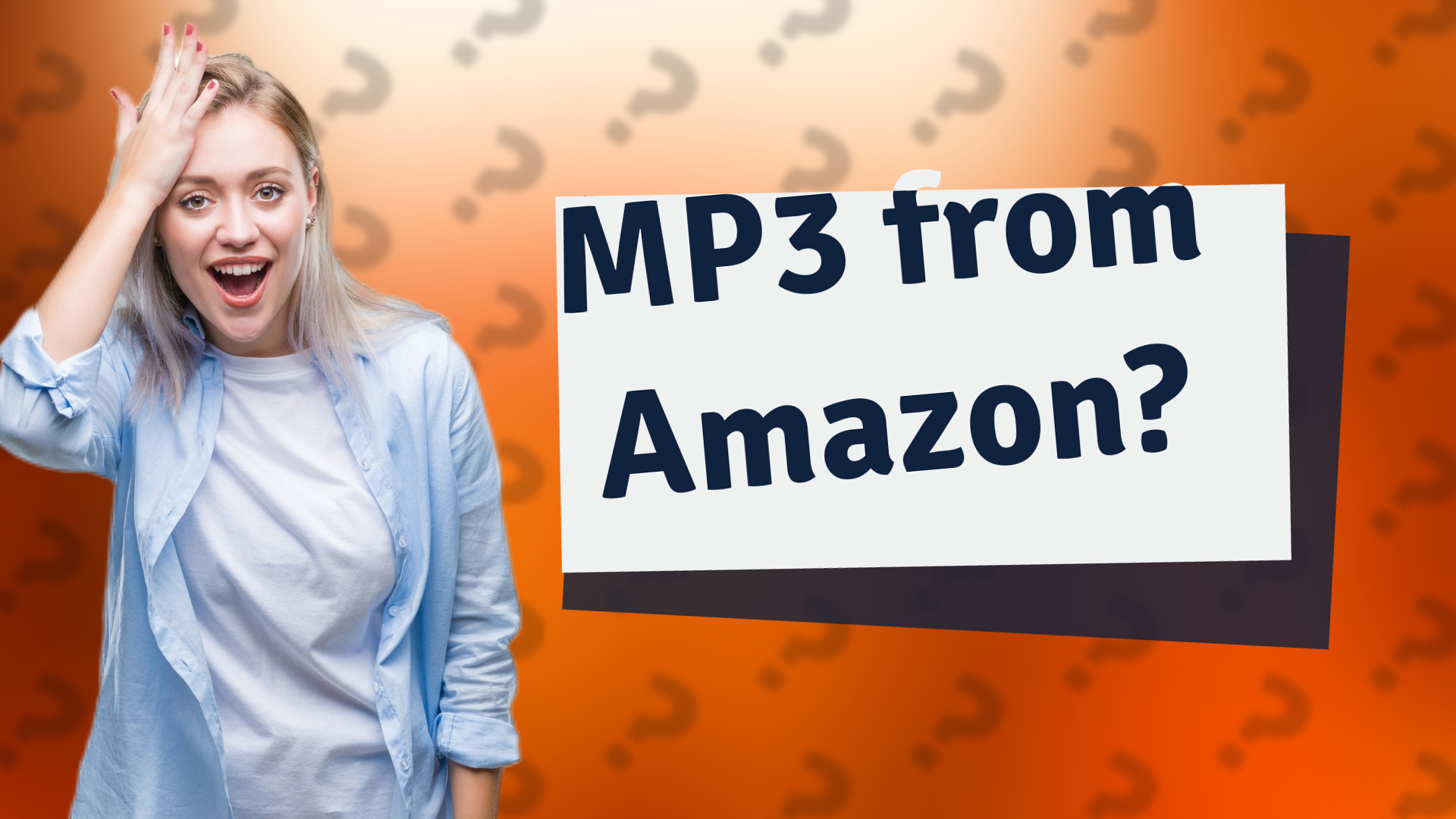 MP3 from Amazon?