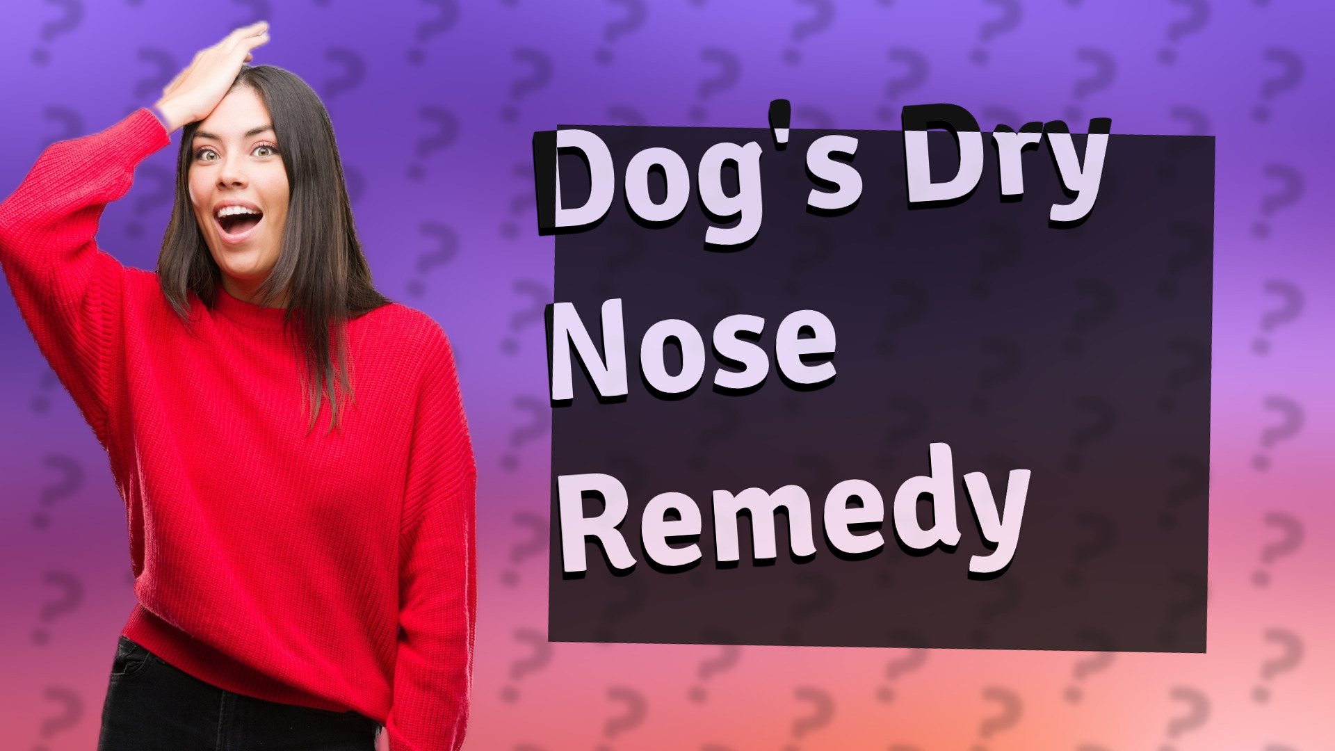 Dog's Dry Nose Remedy