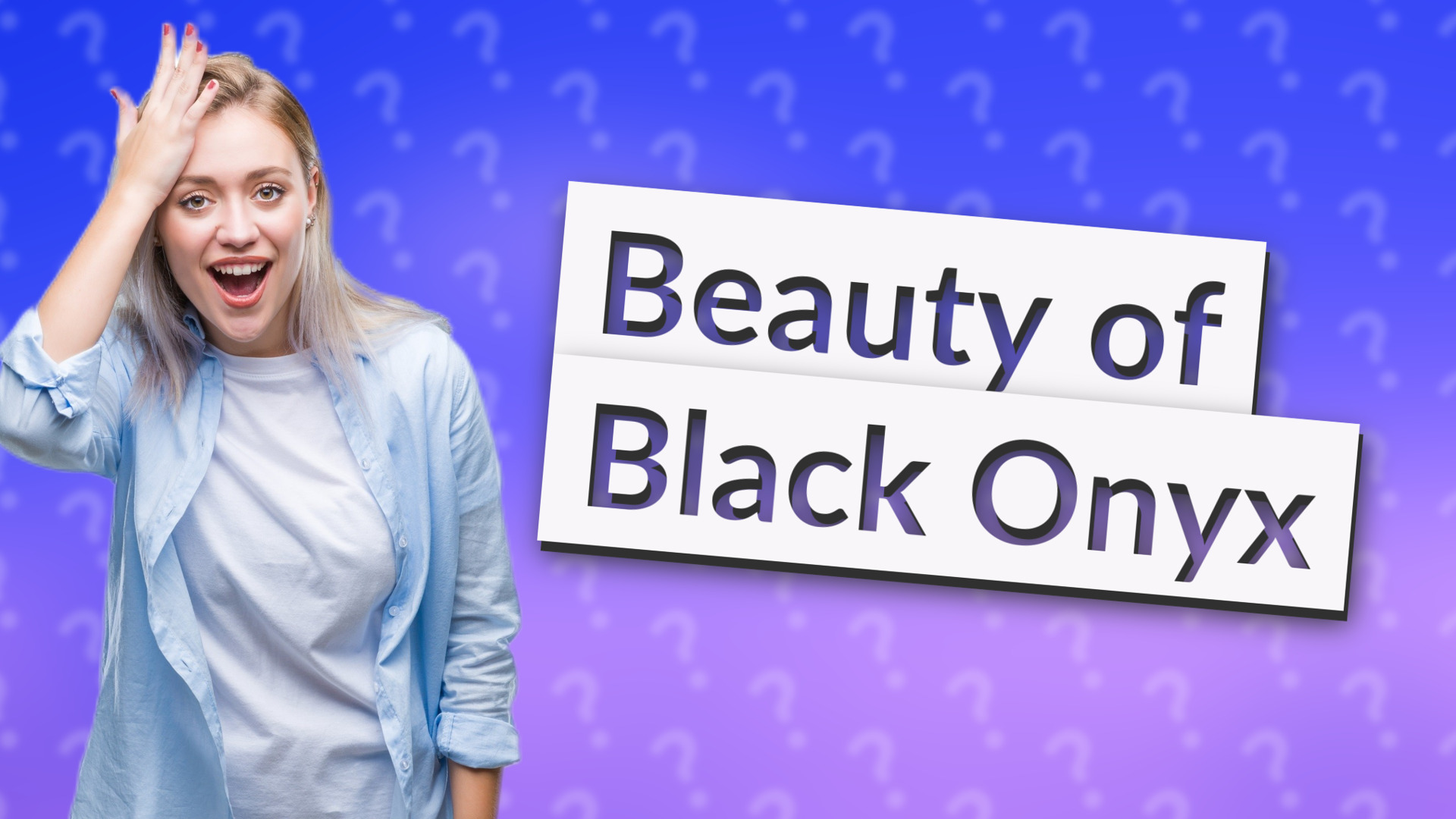 Beauty of Black Onyx