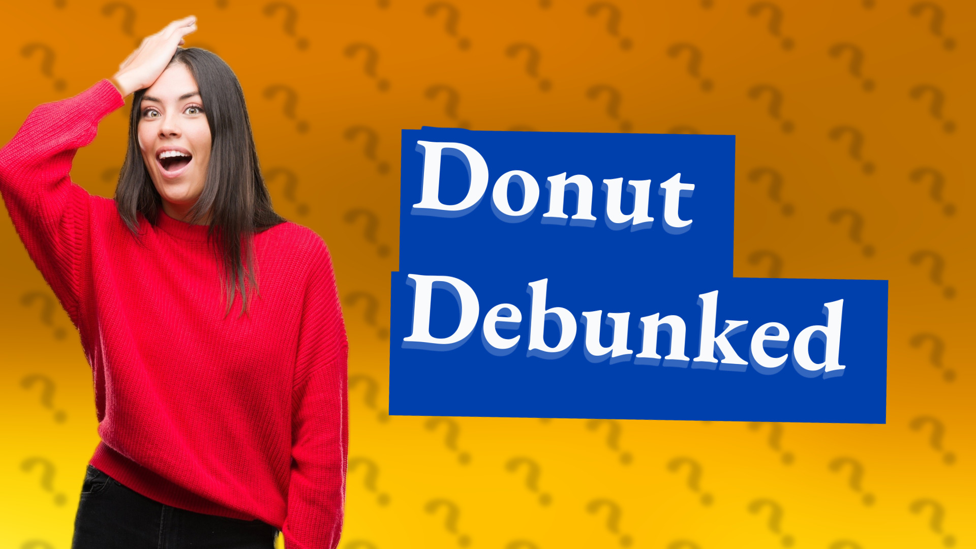 Donut Debunked