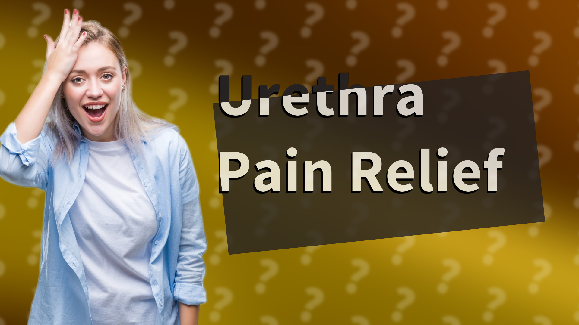 Urethra Pain Relief