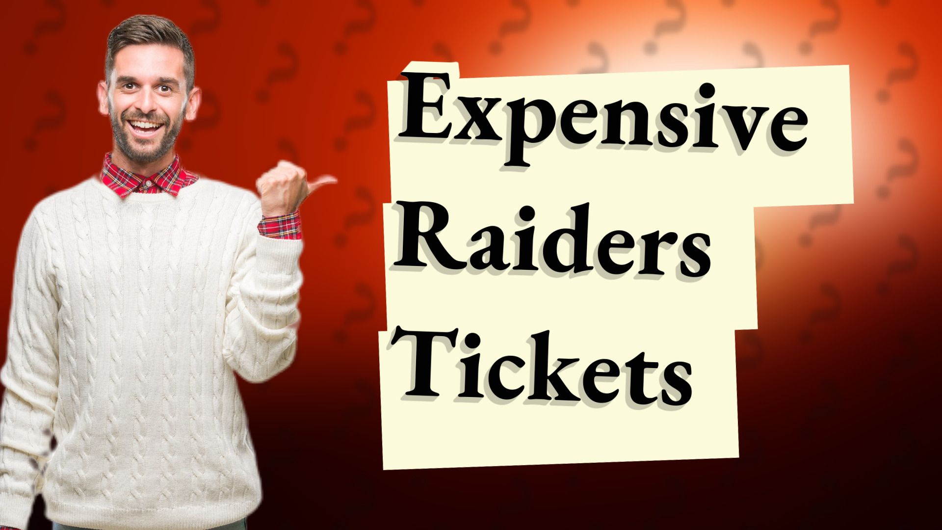 Expensive Raiders Tickets
