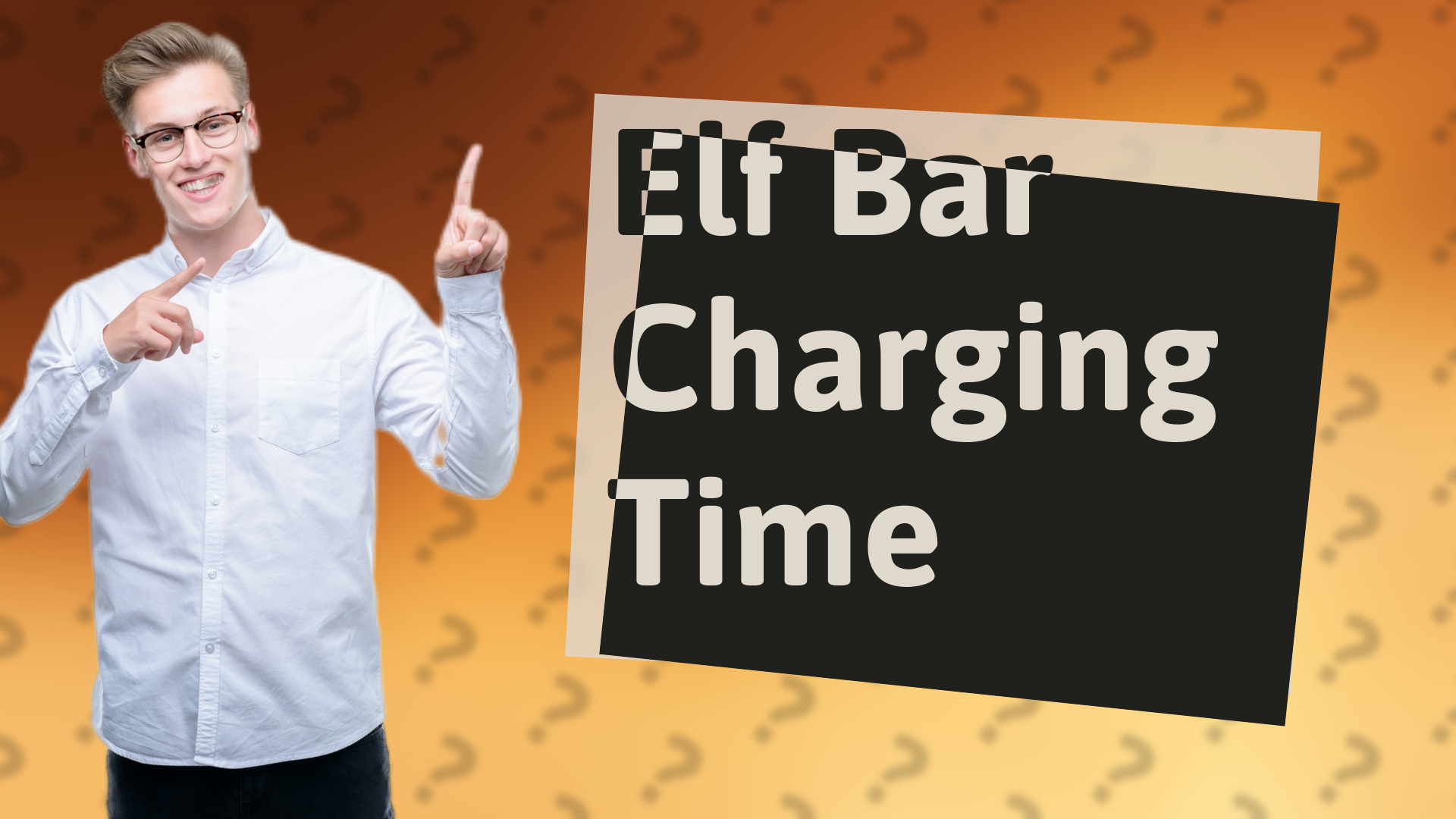Elf Bar Charging Time