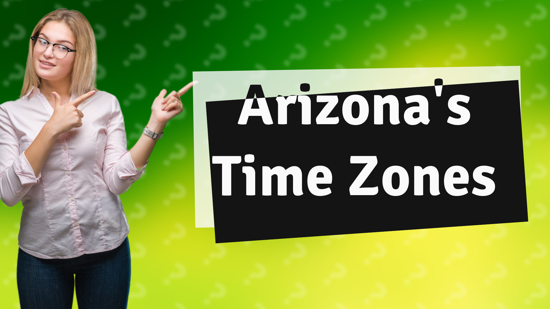 Arizona's Time Zones