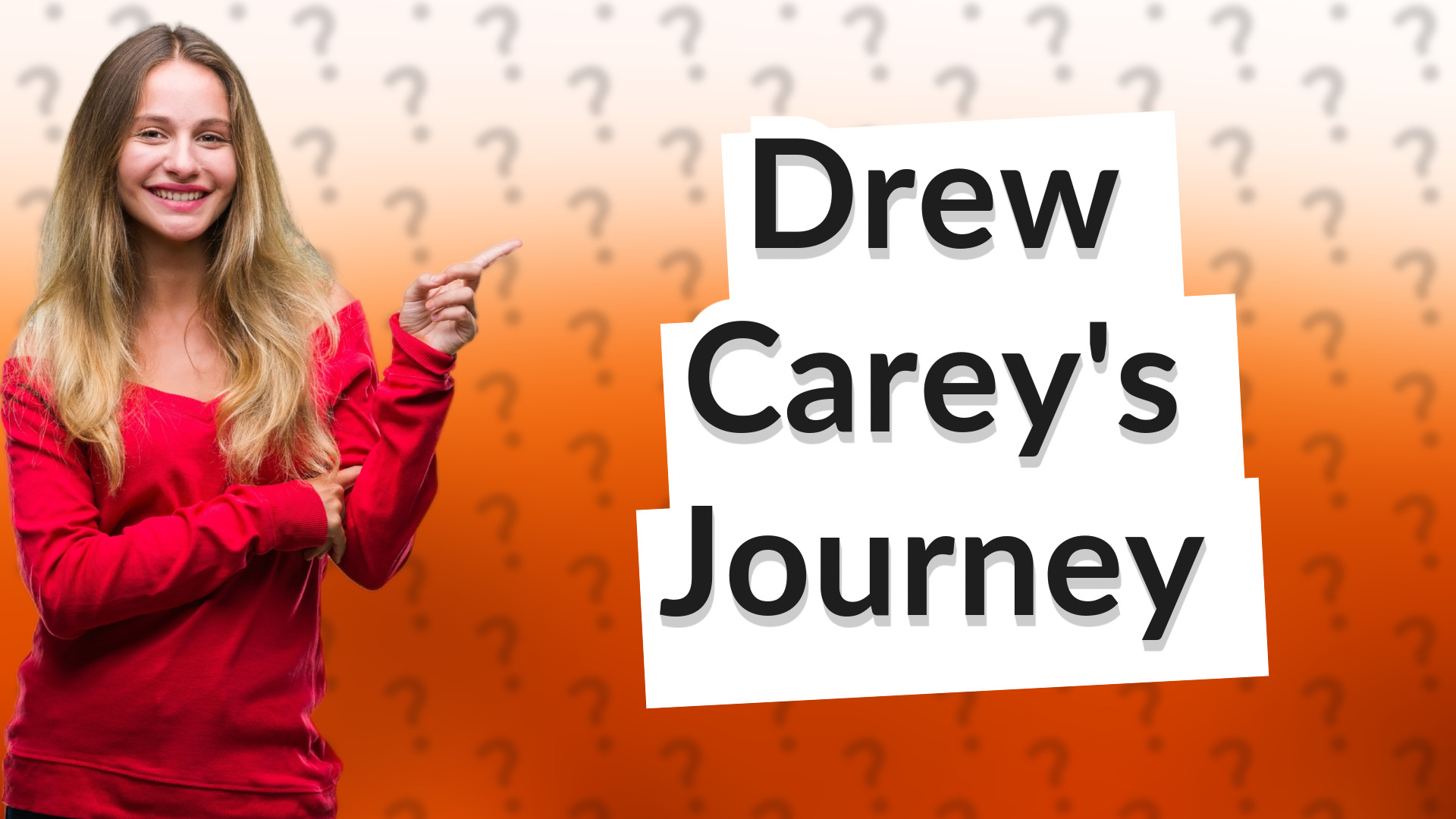 Drew Carey's Journey