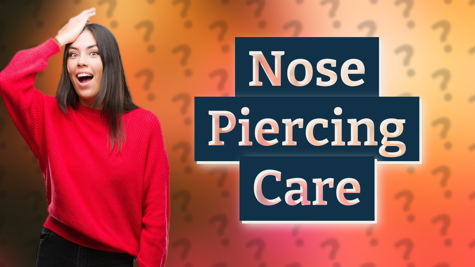 Nose Piercing Care