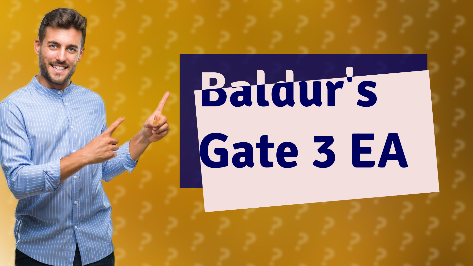 Baldur's Gate 3 EA