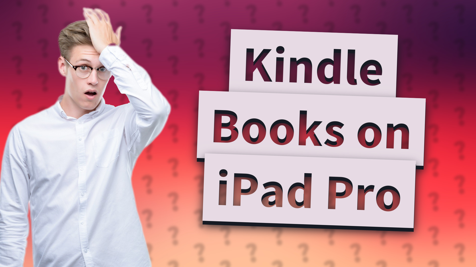 Kindle Books on iPad Pro