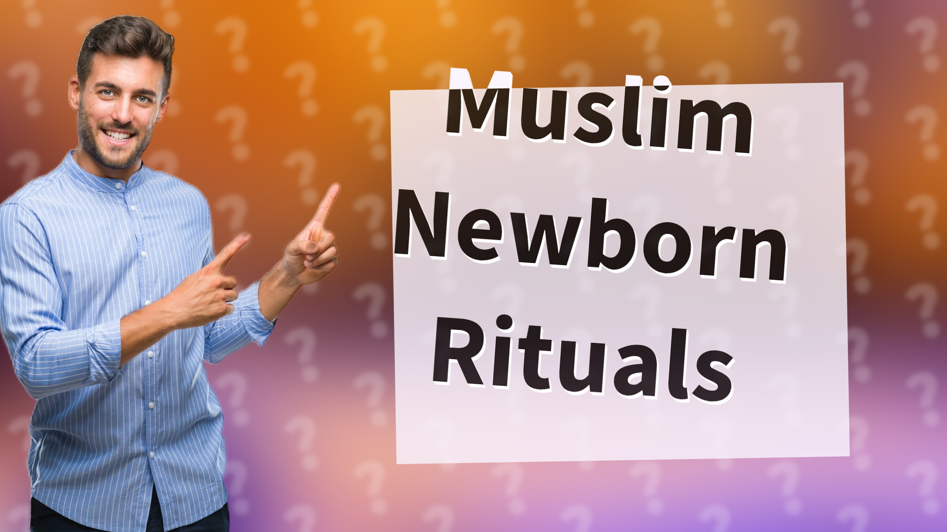 Muslim Newborn Rituals