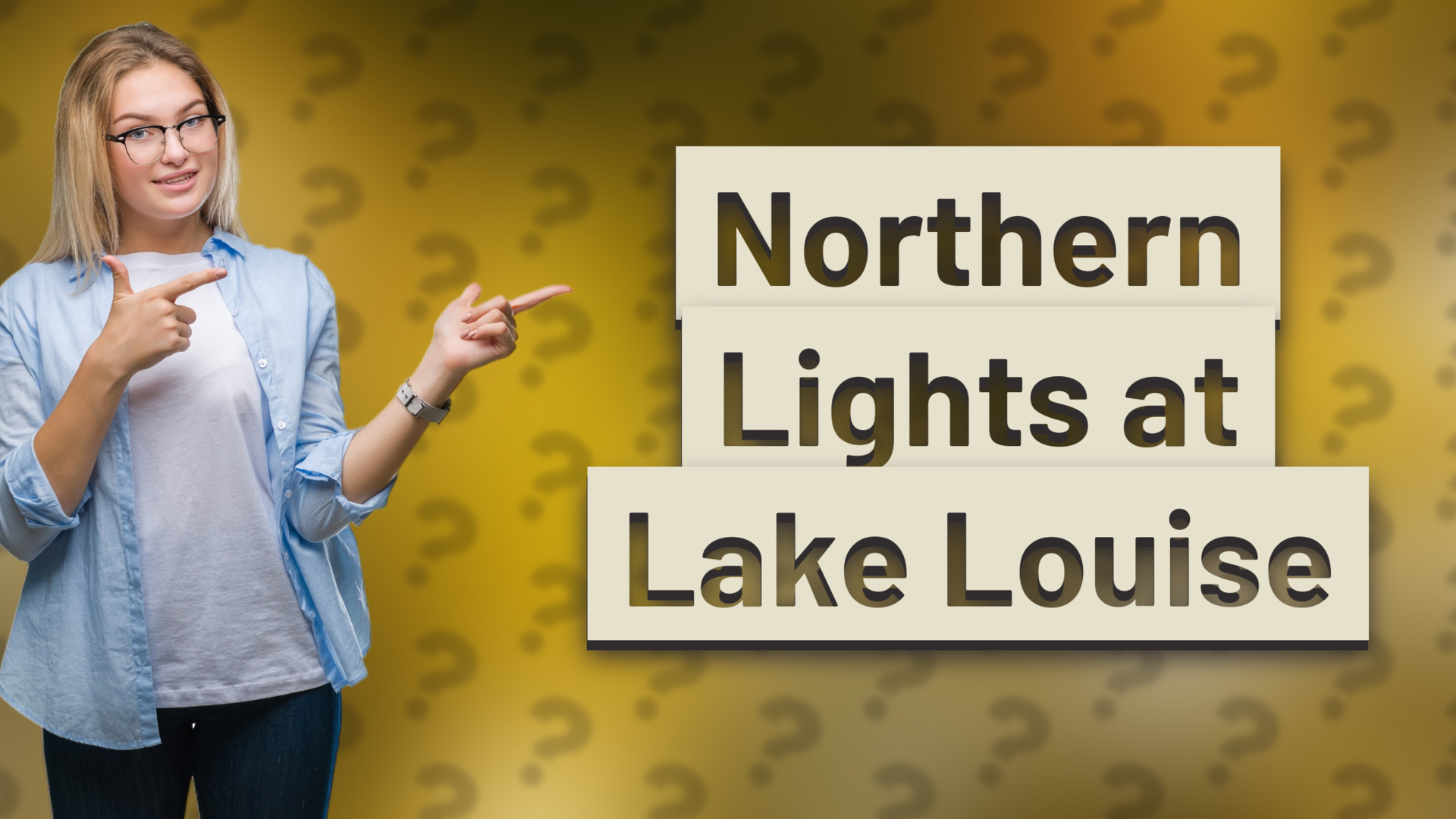 Northern Lights at Lake Louise