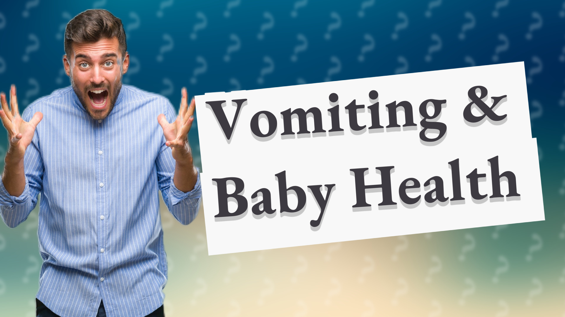 Vomiting & Baby Health