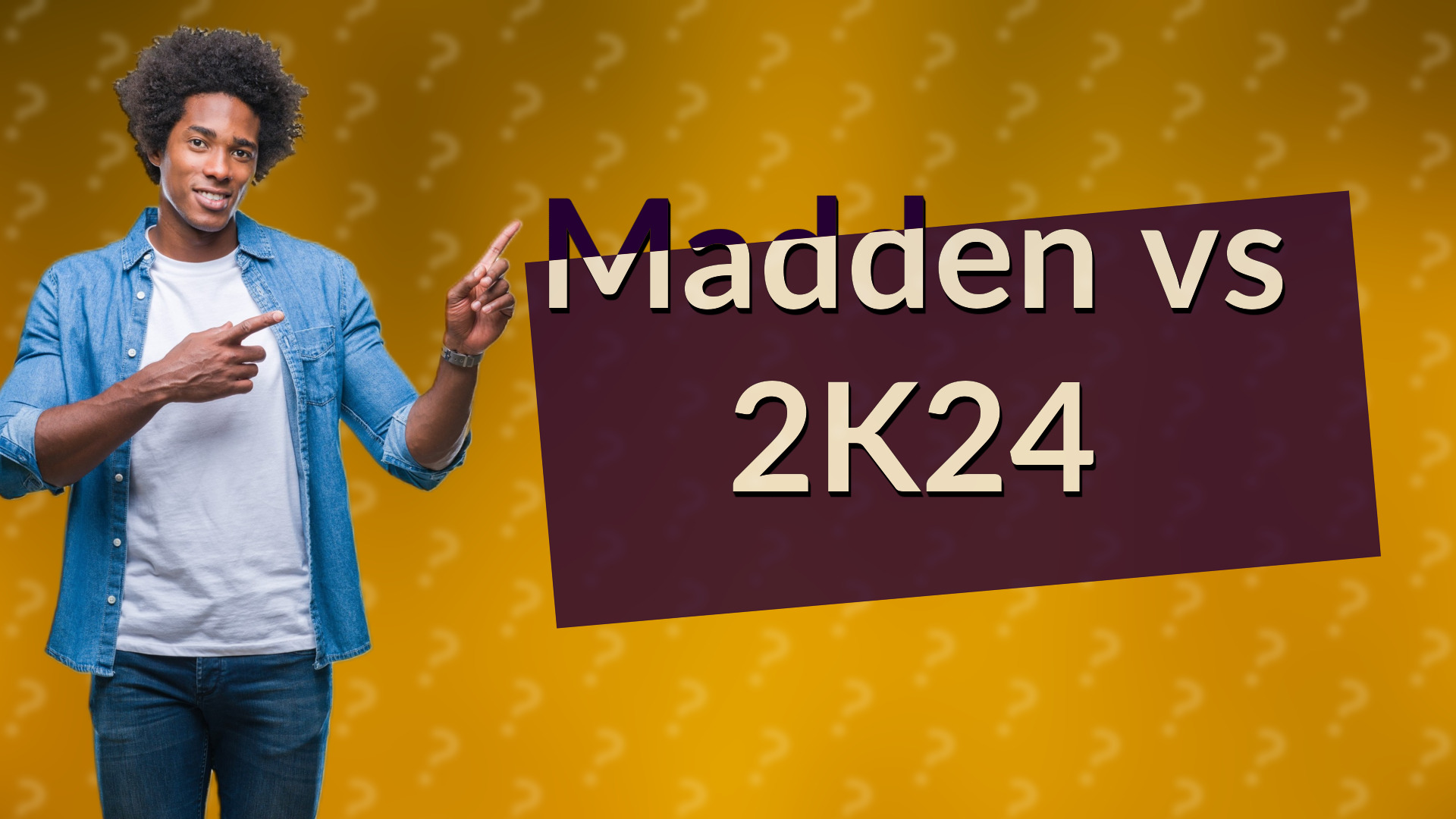Madden vs 2K24