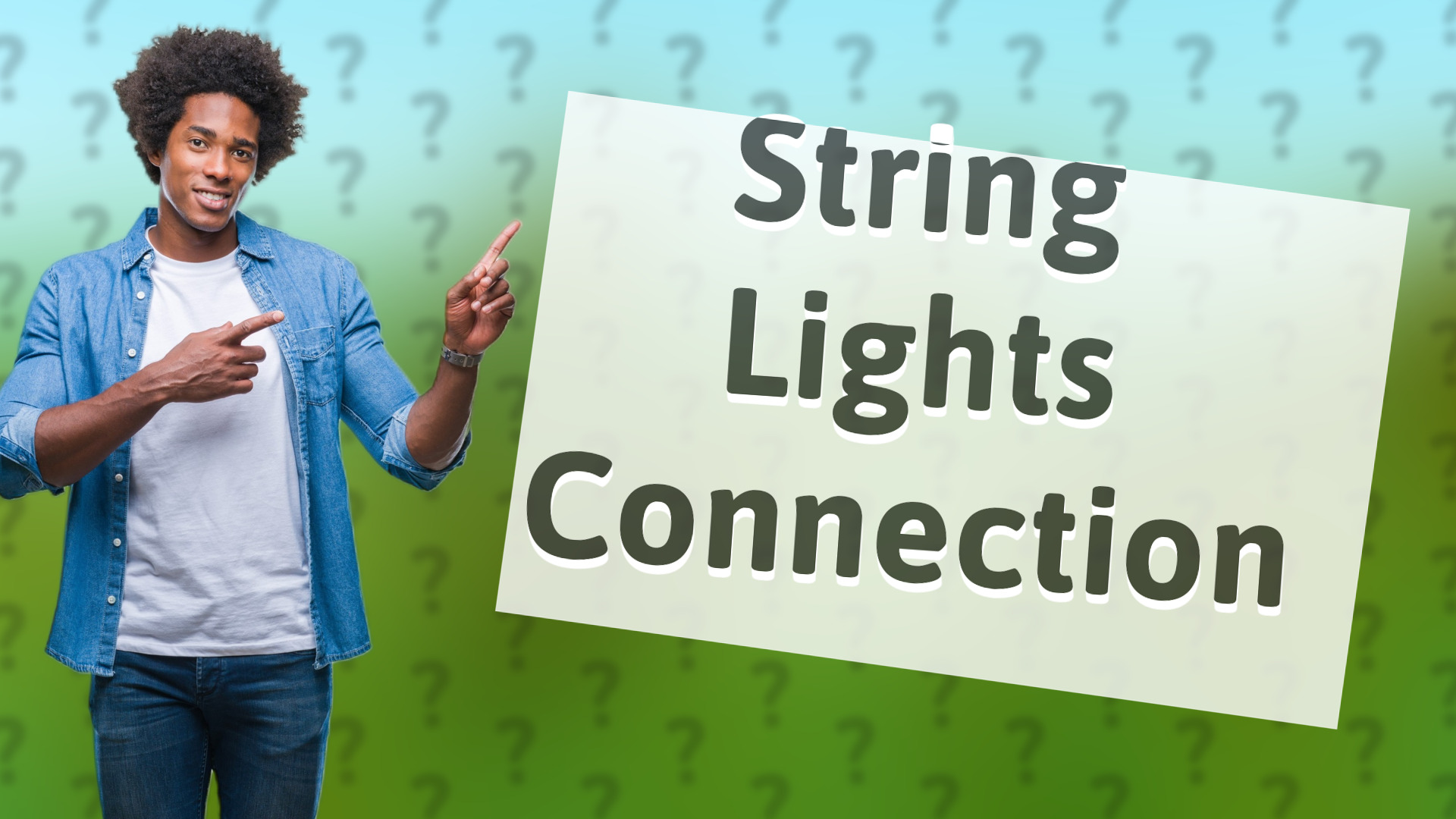 String Lights Connection