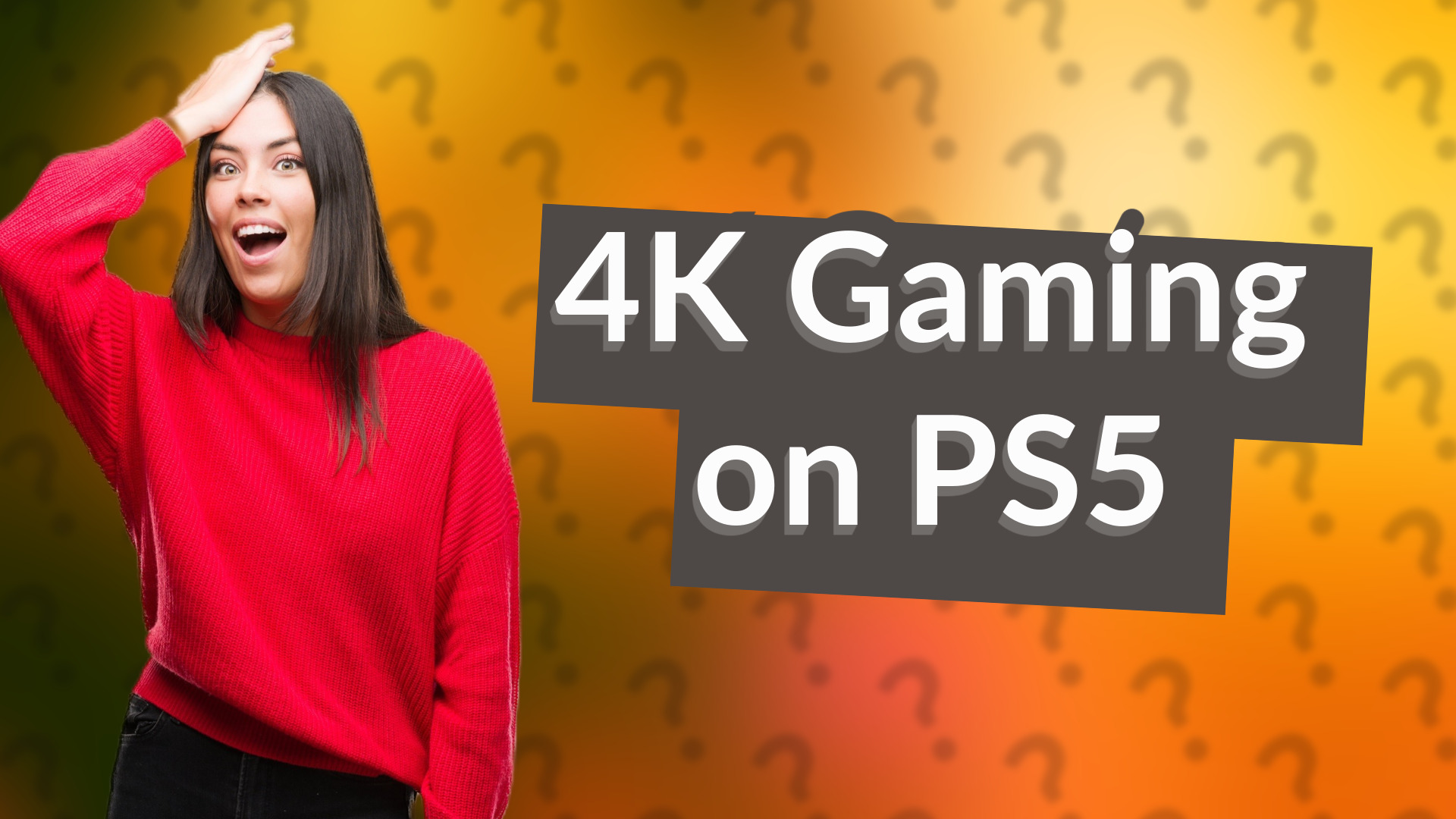 4K Gaming on PS5