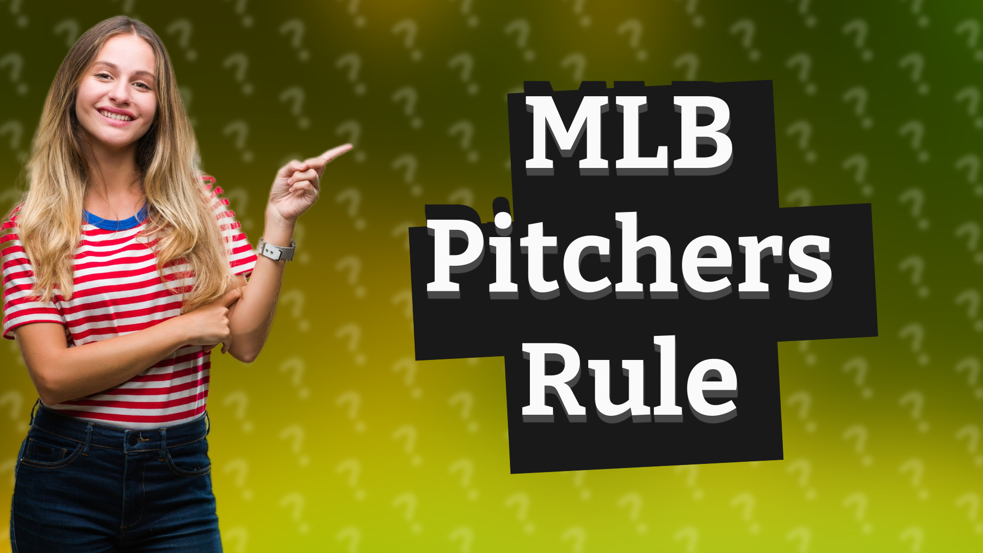MLB Pitchers Rule