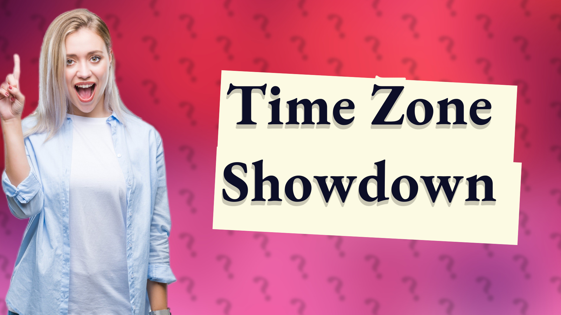 Time Zone Showdown