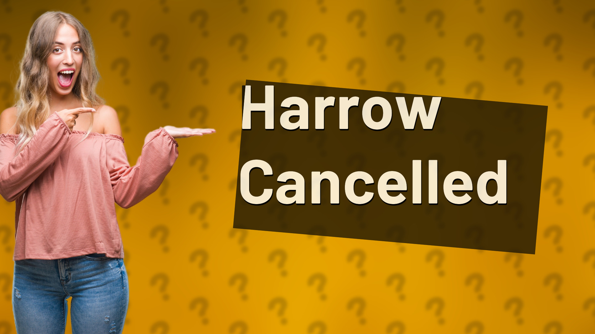Harrow Cancelled