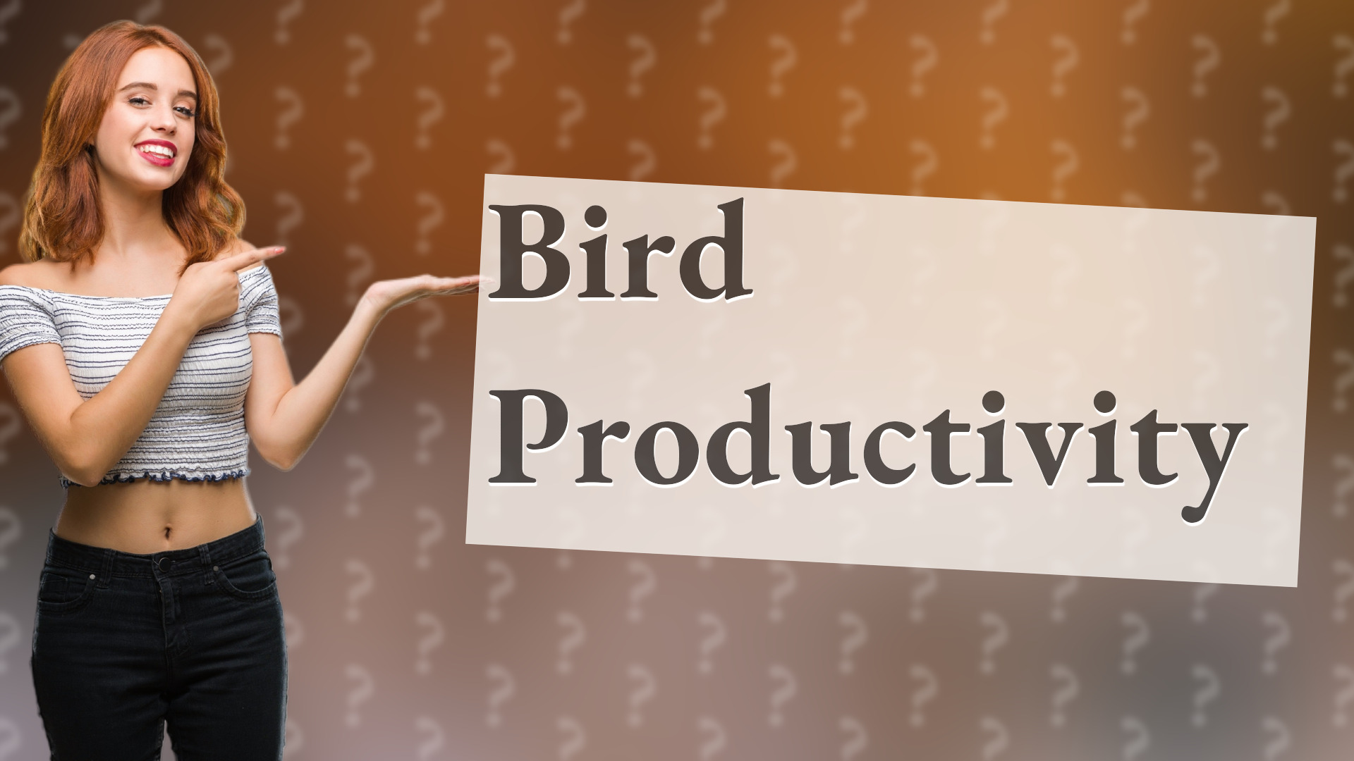 Bird Productivity
