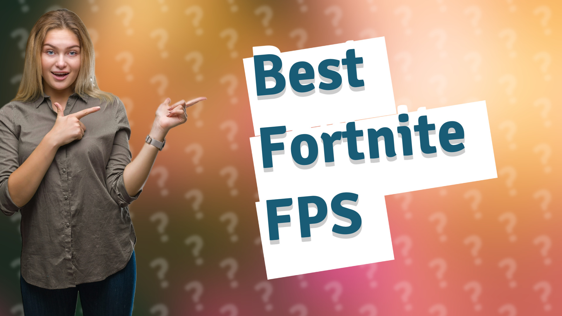 Best Fortnite FPS