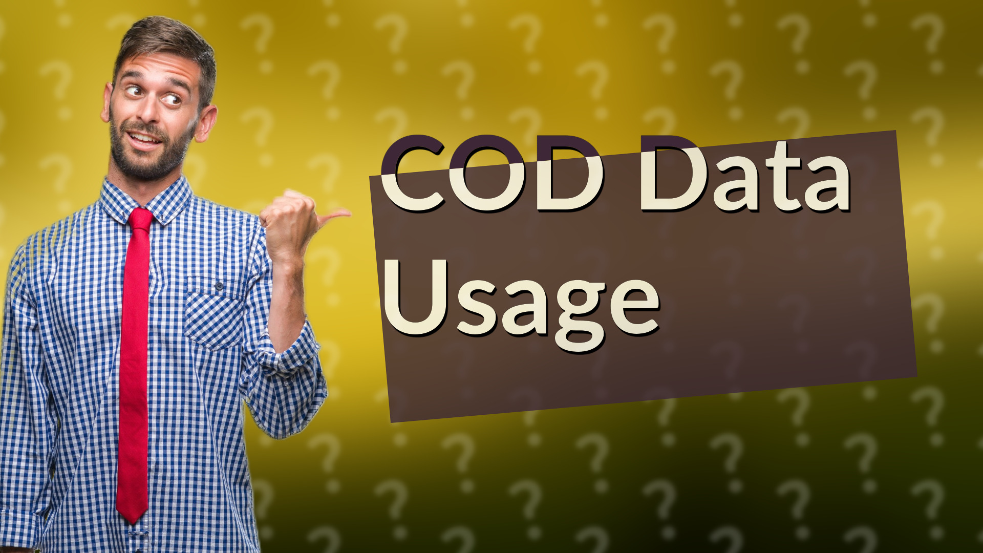 COD Data Usage