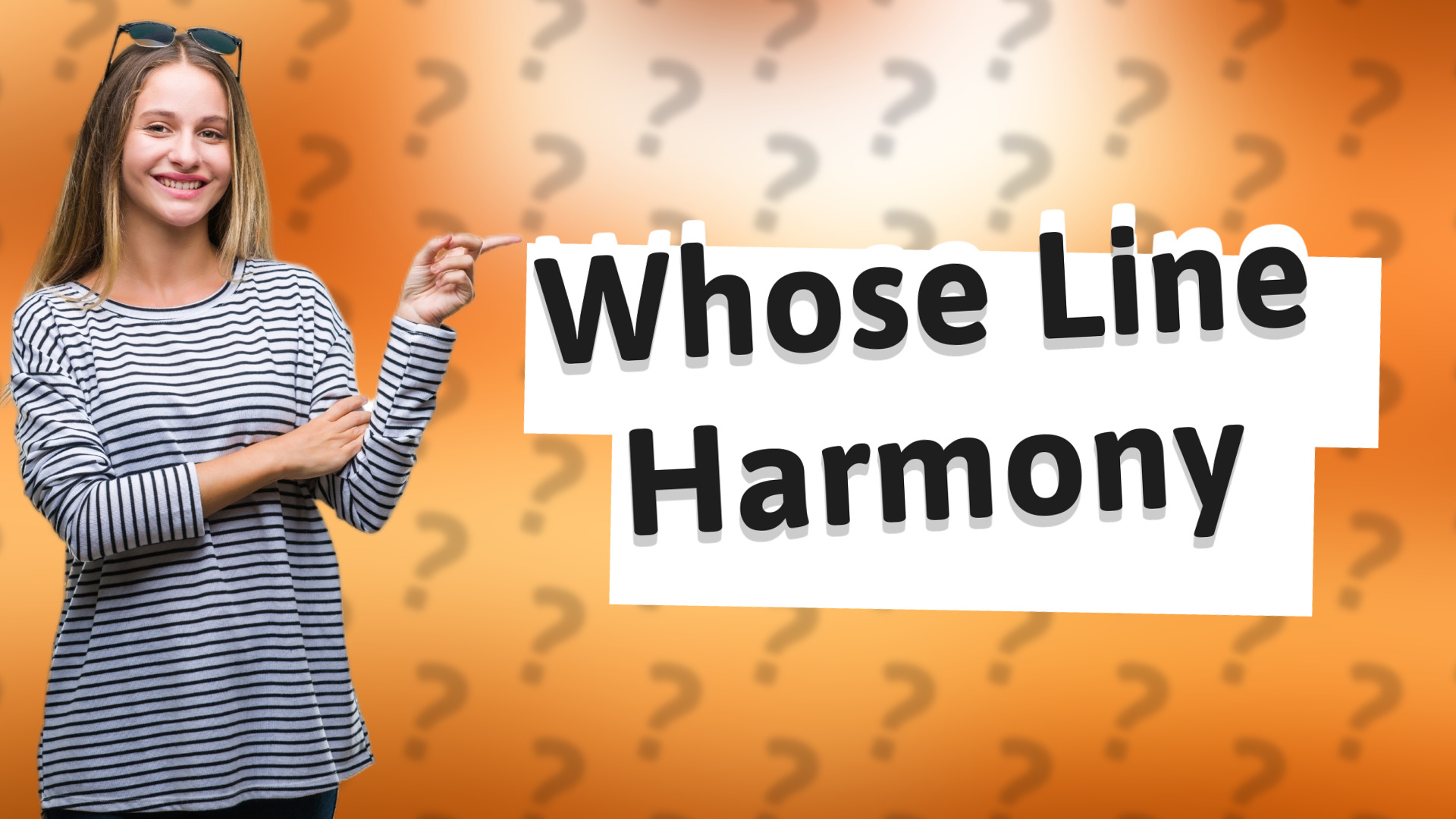 Whose Line Harmony