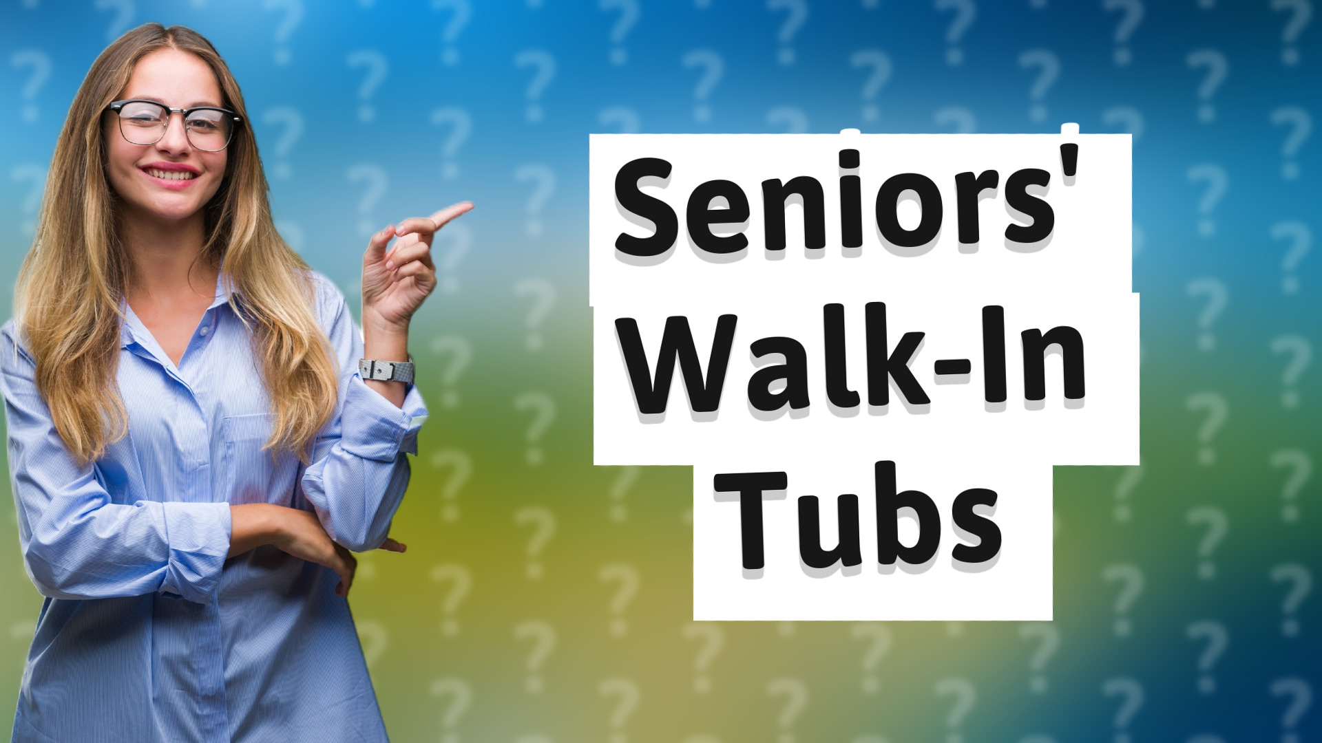 Seniors' Walk-In Tubs