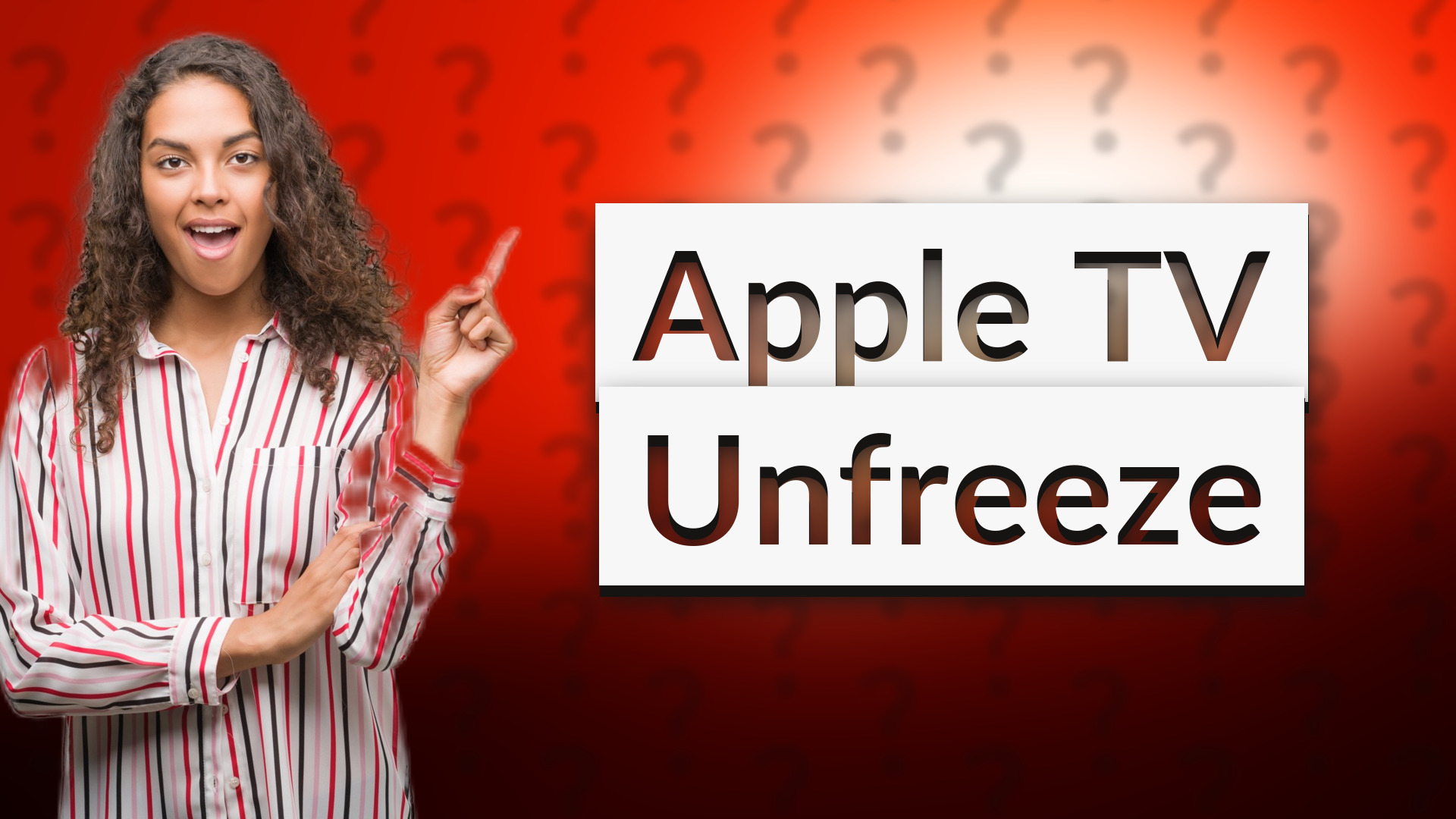 Apple TV Unfreeze
