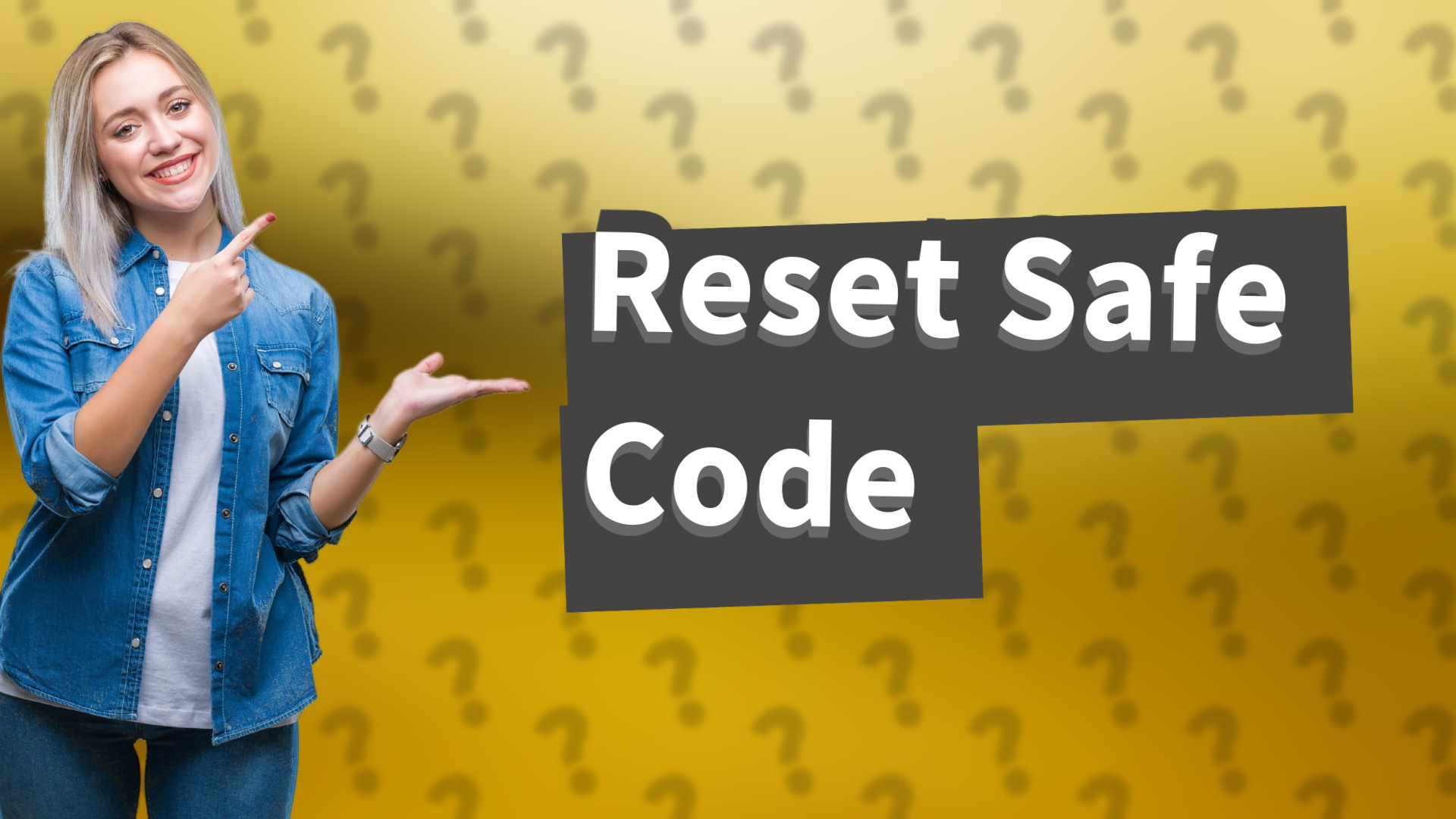 Reset Safe Code