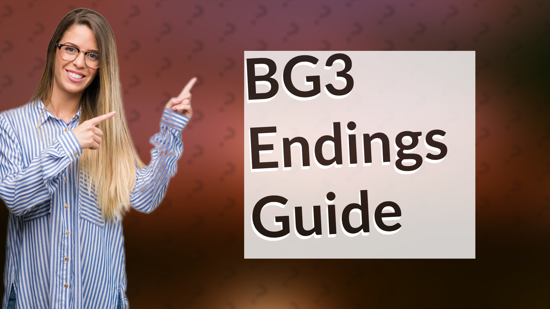 BG3 Endings Guide