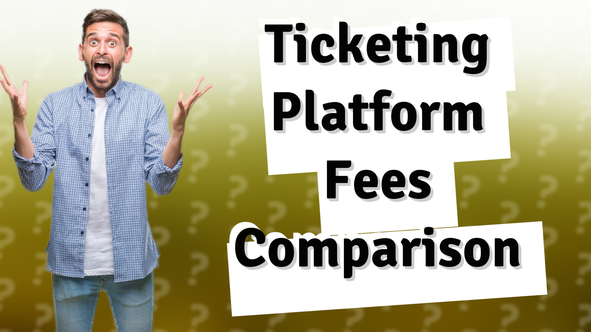 Ticketing Platform Fees Comparison
