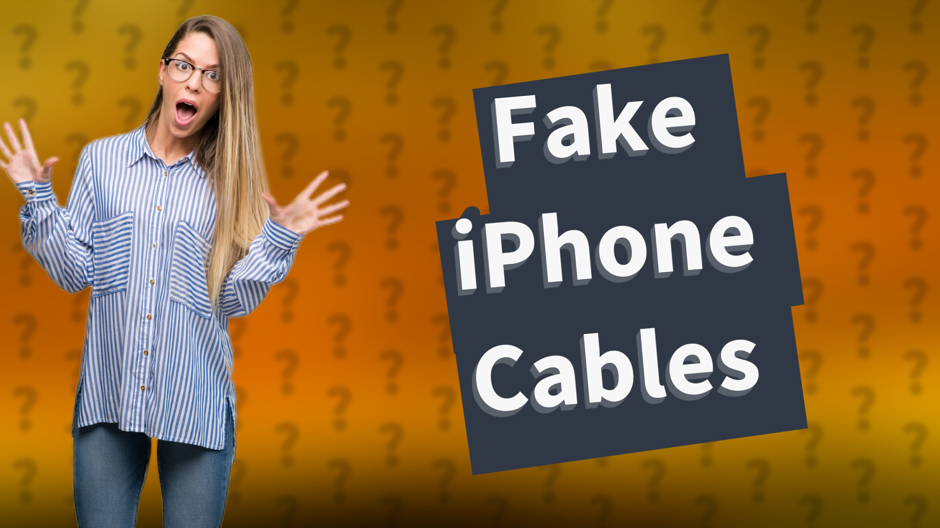 Fake iPhone Cables