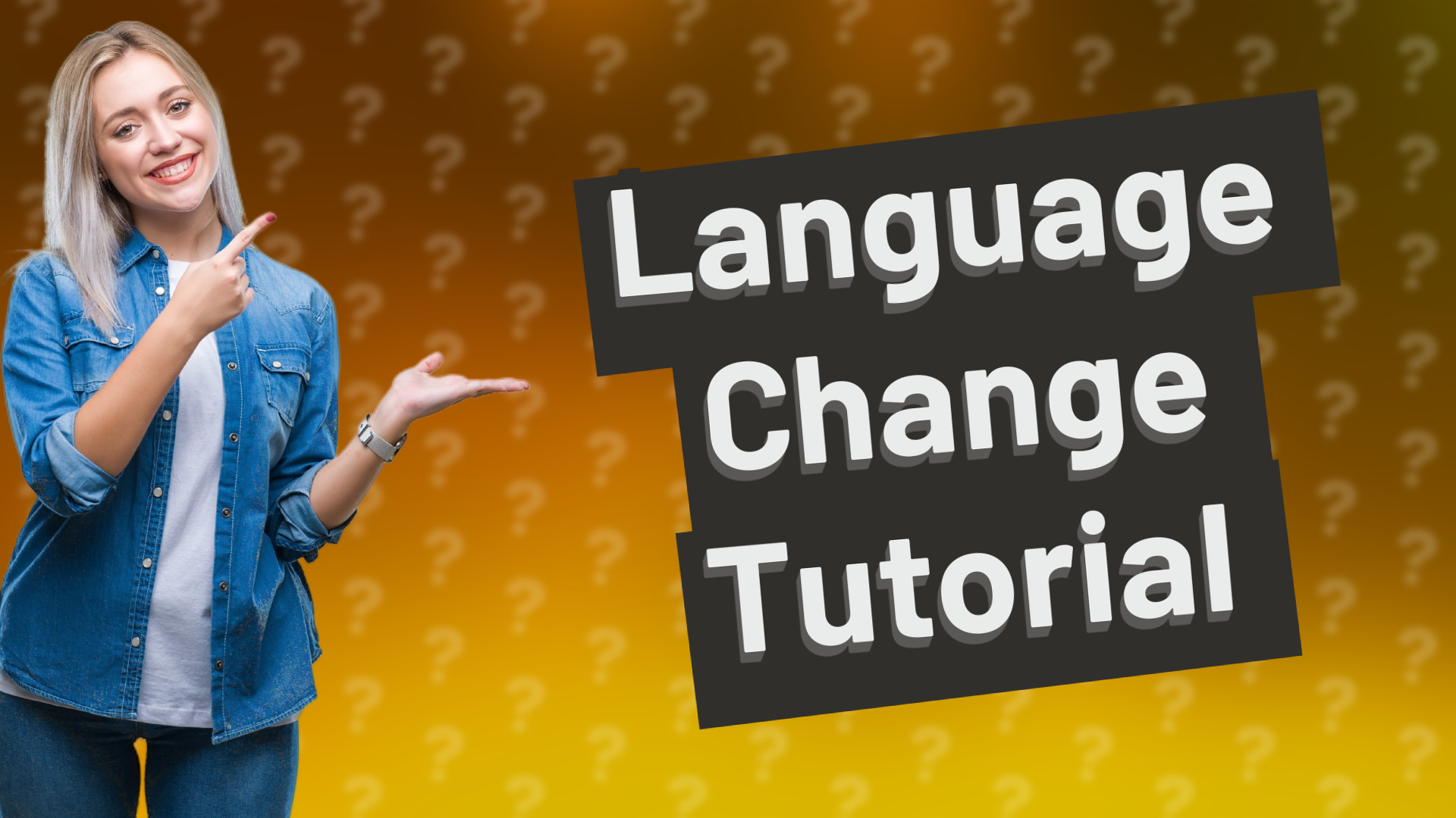 Language Change Tutorial