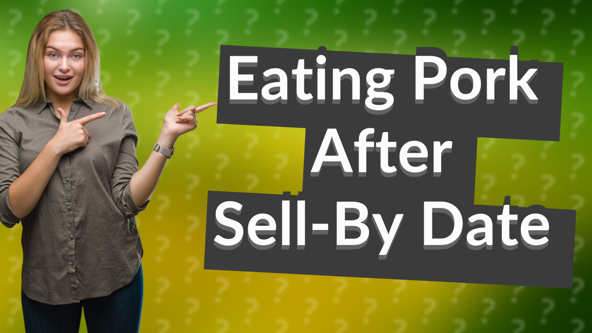 Eating Pork After Sell-By Date