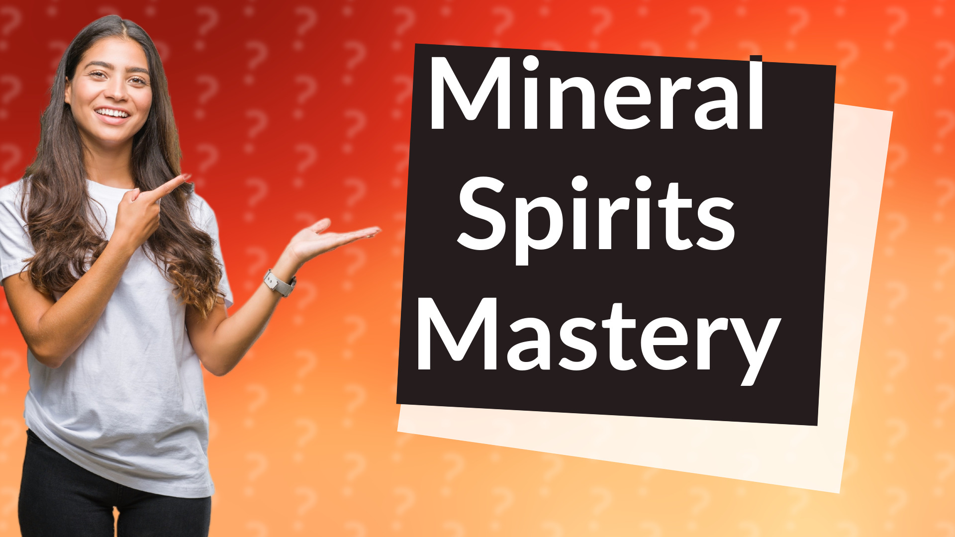 Mineral Spirits Mastery