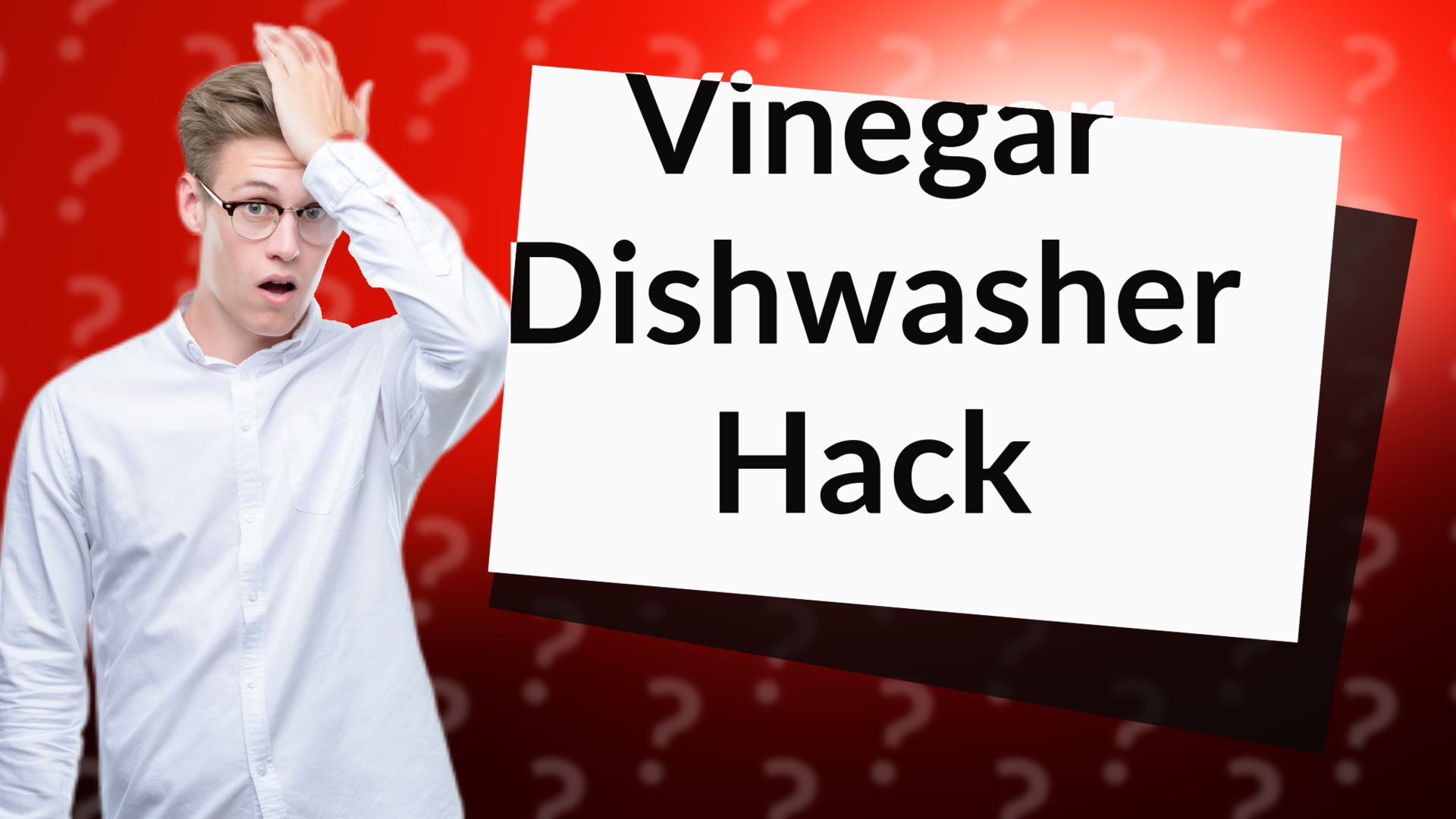 Vinegar Dishwasher Hack
