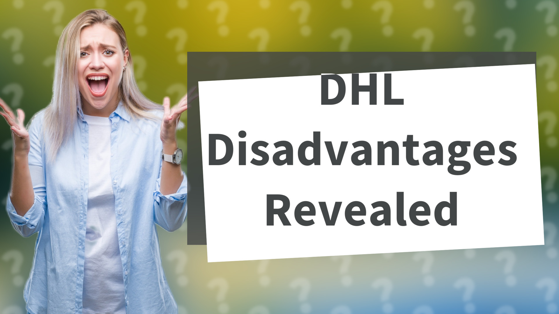 DHL Disadvantages Revealed